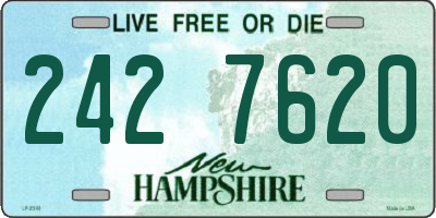 NH license plate 2427620