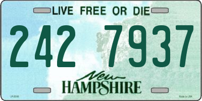 NH license plate 2427937