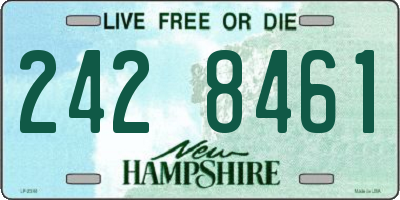 NH license plate 2428461