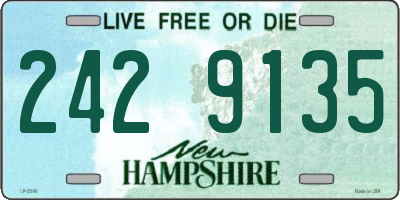 NH license plate 2429135