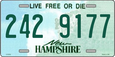 NH license plate 2429177