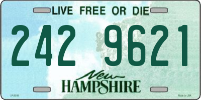 NH license plate 2429621