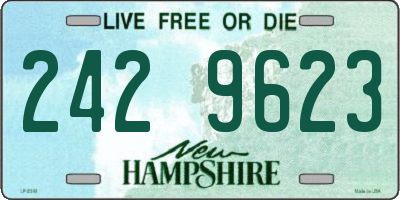 NH license plate 2429623