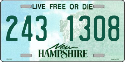 NH license plate 2431308