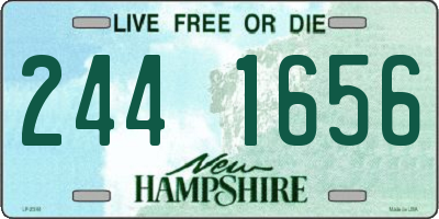 NH license plate 2441656