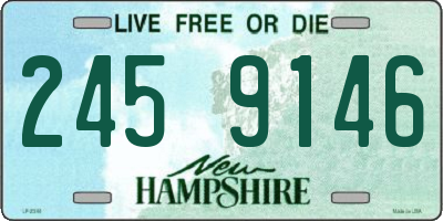 NH license plate 2459146