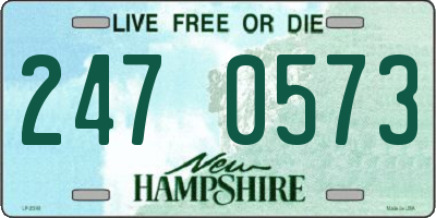 NH license plate 2470573