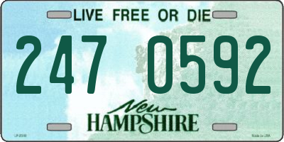 NH license plate 2470592
