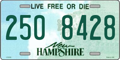NH license plate 2508428