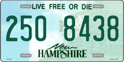NH license plate 2508438