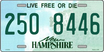 NH license plate 2508446