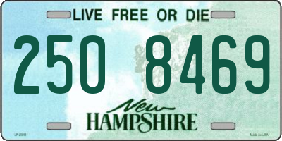 NH license plate 2508469