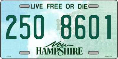 NH license plate 2508601