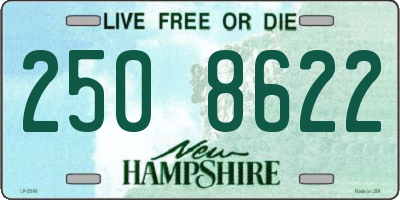NH license plate 2508622