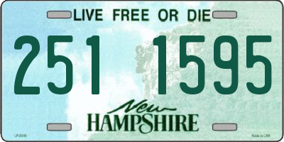 NH license plate 2511595
