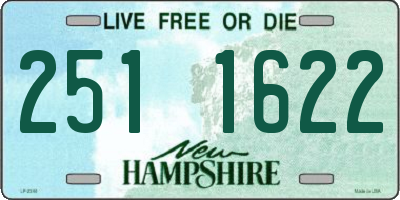 NH license plate 2511622