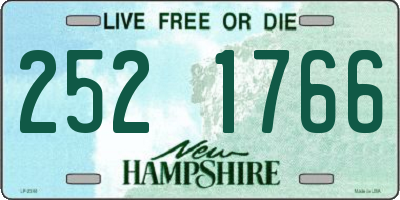 NH license plate 2521766