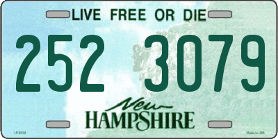 NH license plate 2523079