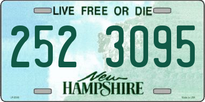 NH license plate 2523095