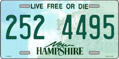 NH license plate 2524495