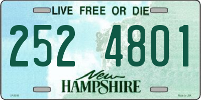 NH license plate 2524801