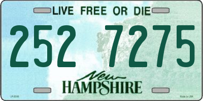 NH license plate 2527275