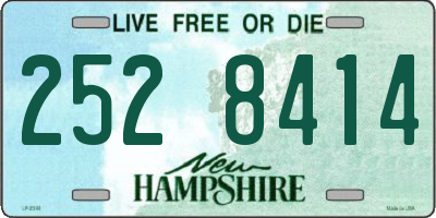 NH license plate 2528414