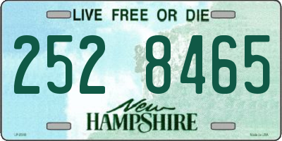 NH license plate 2528465
