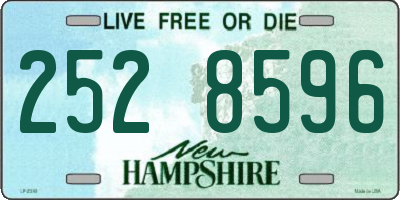 NH license plate 2528596