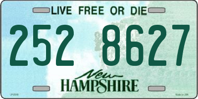 NH license plate 2528627