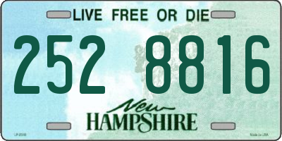 NH license plate 2528816