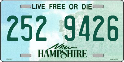 NH license plate 2529426