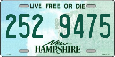NH license plate 2529475