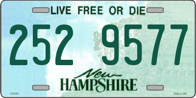 NH license plate 2529577