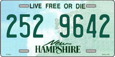 NH license plate 2529642