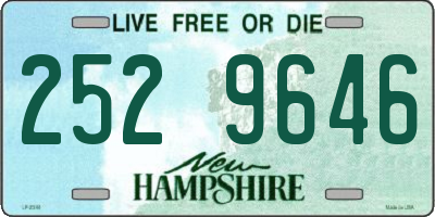 NH license plate 2529646