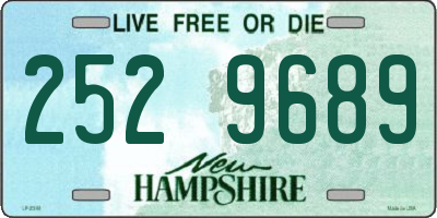 NH license plate 2529689