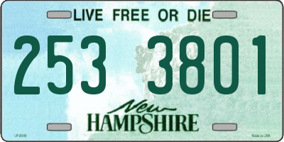 NH license plate 2533801