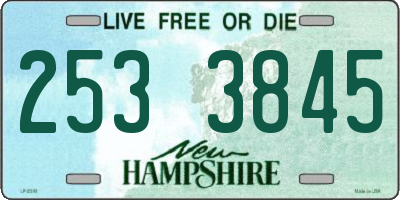 NH license plate 2533845