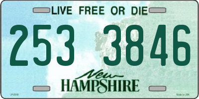 NH license plate 2533846