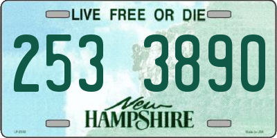 NH license plate 2533890
