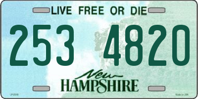 NH license plate 2534820