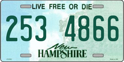 NH license plate 2534866