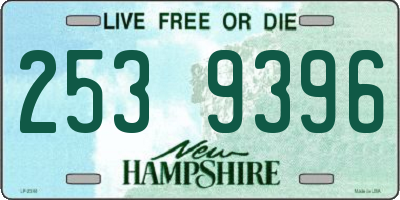 NH license plate 2539396