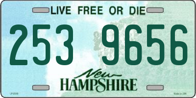 NH license plate 2539656