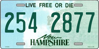 NH license plate 2542877