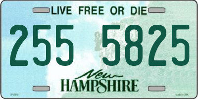 NH license plate 2555825