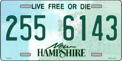 NH license plate 2556143
