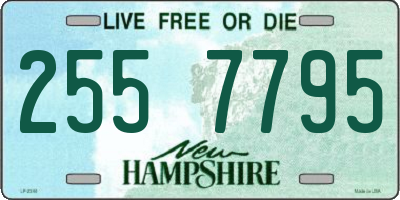NH license plate 2557795