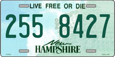 NH license plate 2558427